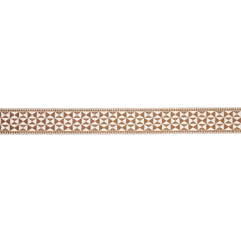 Schumacher Sand Zulma Embroidered Tape