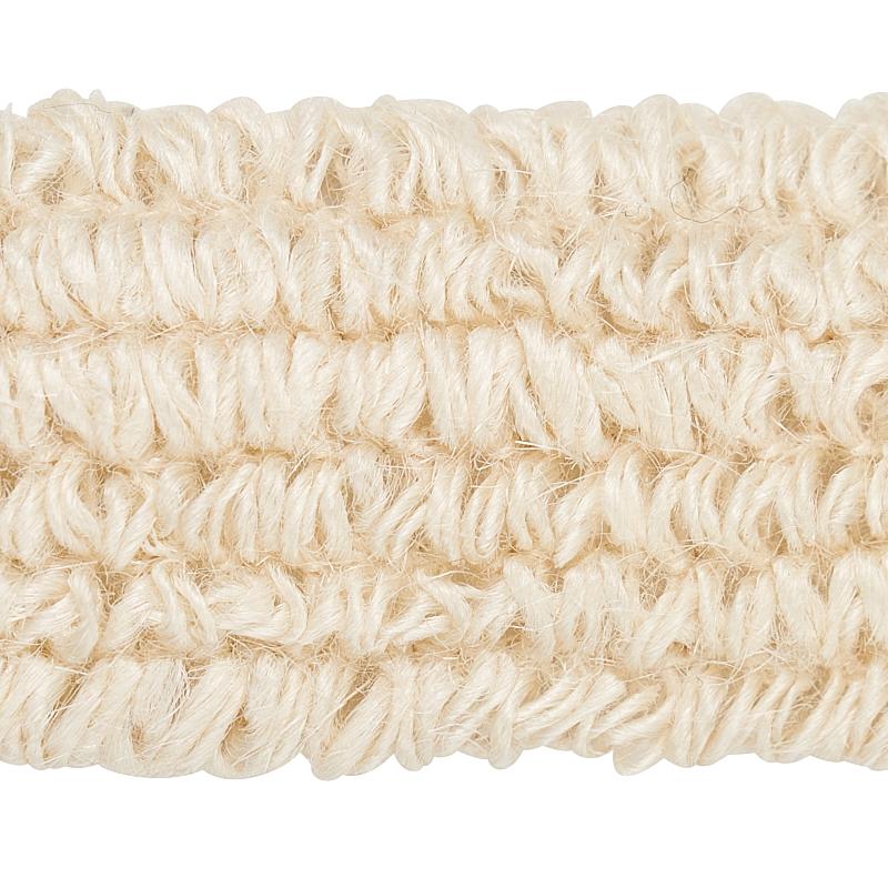 Schumacher Barba Jute Tape Ivory Trim