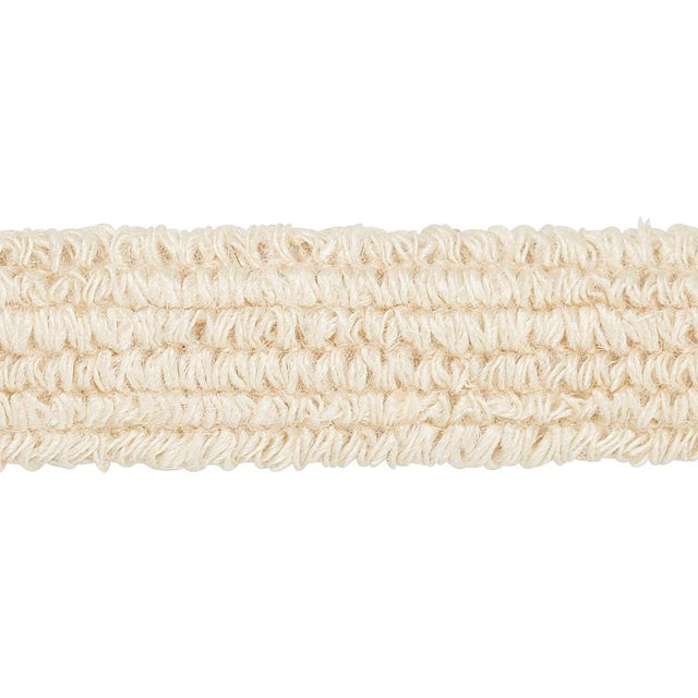 Schumacher Ivory Barba Jute Tape