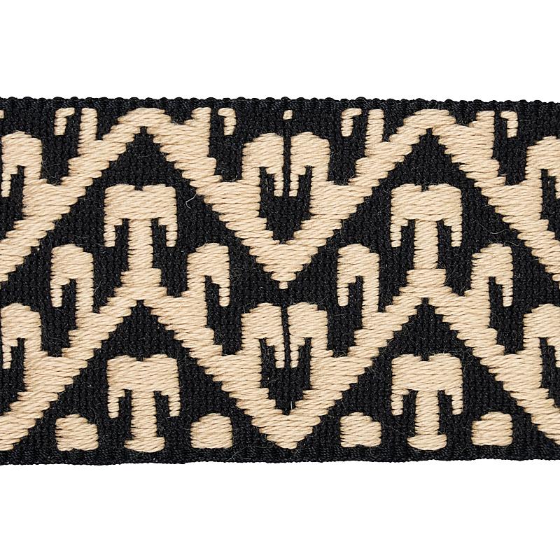 Schumacher Tivoli Tape Black Trim