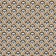 Schumacher Abelino Camel & Black Fabric