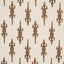 Schumacher Baracoa Embroidery Brown Fabric