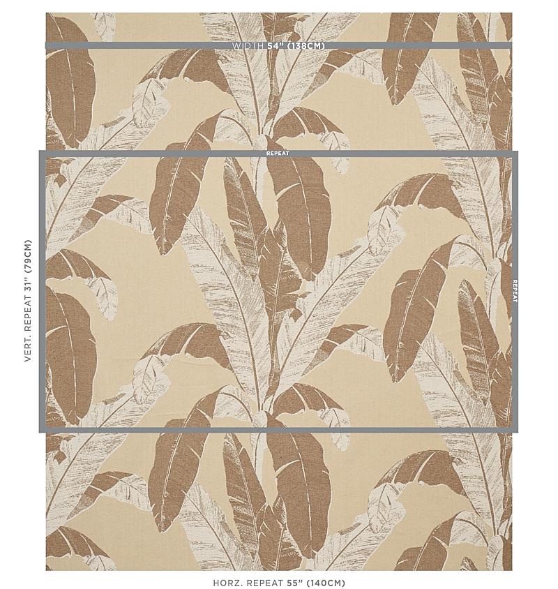 Schumacher Erisimo Natural Fabric