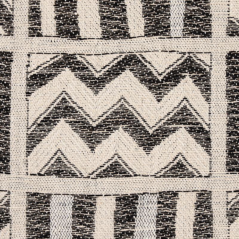 Schumacher Kudu Black Fabric