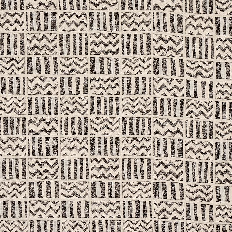 Schumacher Kudu Black Fabric
