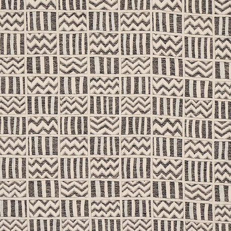 Schumacher Kudu Black Fabric