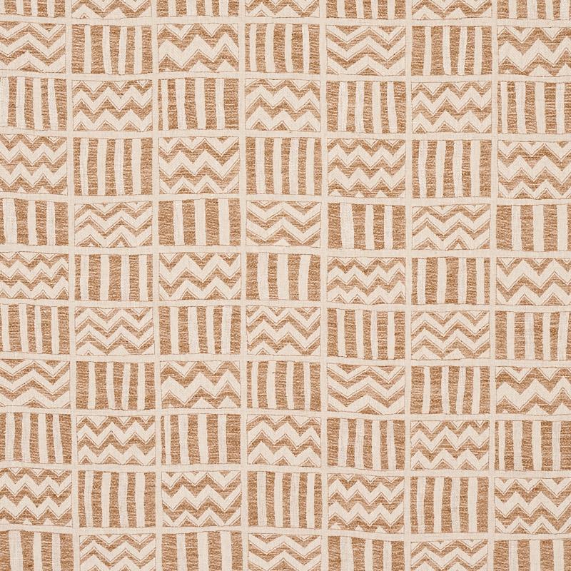 Schumacher Kudu Sand Fabric