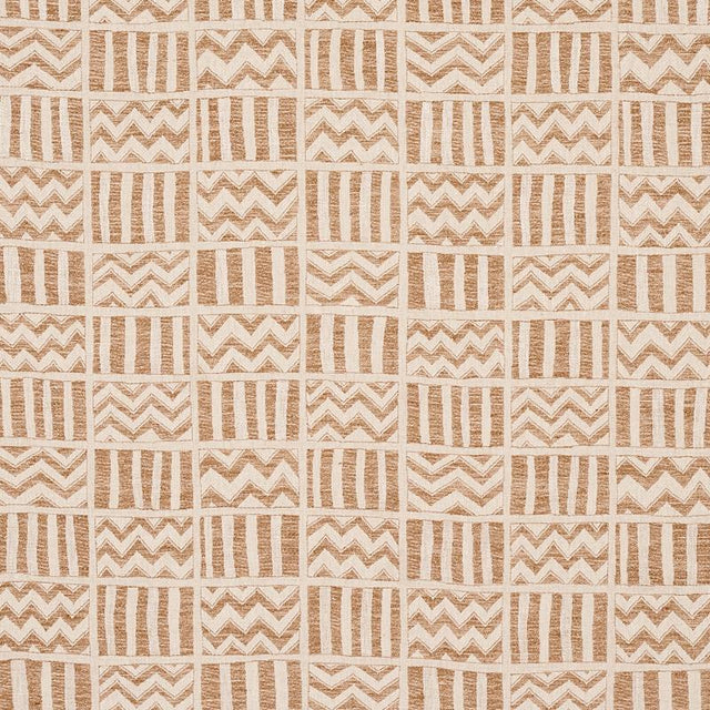 Schumacher Kudu Sand Fabric