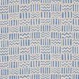 Schumacher Kudu Blue Fabric