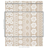 Schumacher Mrs. Howell Natural Fabric