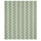 Schumacher Sina Stripe Green Fabric