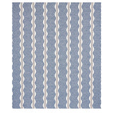 Schumacher Sina Stripe Blue Fabric