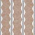 Schumacher Sina Stripe Brown Fabric