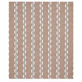Schumacher Sina Stripe Brown Fabric