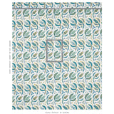 Schumacher Malabar Vine Peacock Fabric