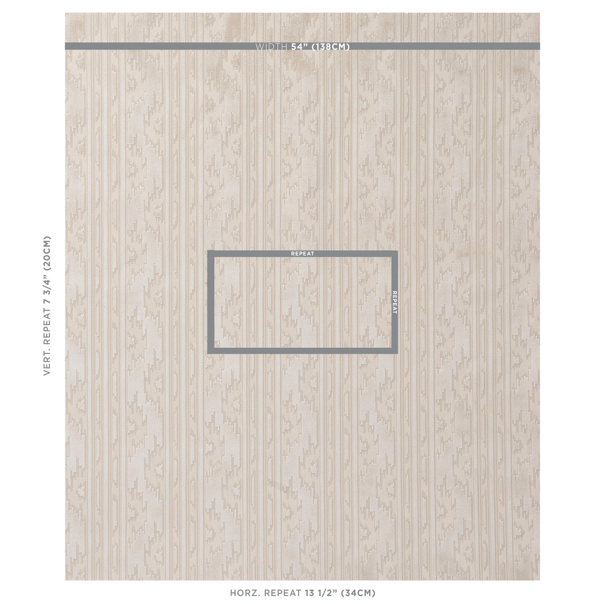 Schumacher Murat Velvet Pearl Fabric