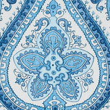 Schumacher Paisley Court Blue Fabric