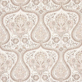 Schumacher Paisley Court Neutral Fabric