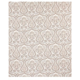 Schumacher Paisley Court Neutral Fabric