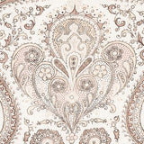 Schumacher Paisley Court Neutral Fabric