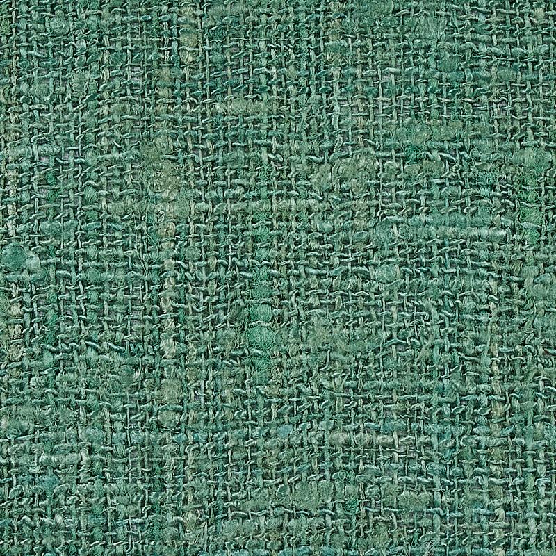 Schumacher Rustic Silk Matka Sea Glass Fabric