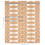 Schumacher Seema Embroidery Gold Fabric