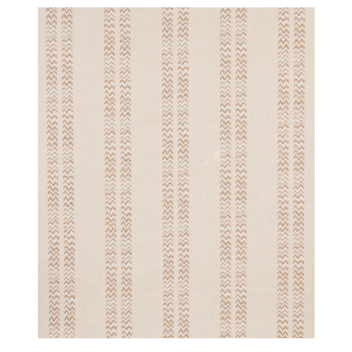 Schumacher Kudu Stripe Sand Fabric