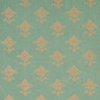 Schumacher Rubia Embroidery Mineral Fabric