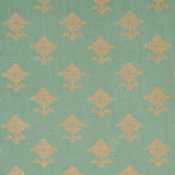 Schumacher Rubia Embroidery Mineral Fabric