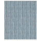 Schumacher Garden Path Hand Block Print Midnight & Sky Fabric