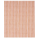 Schumacher Garden Path Hand Block Print Copper & Rose Fabric