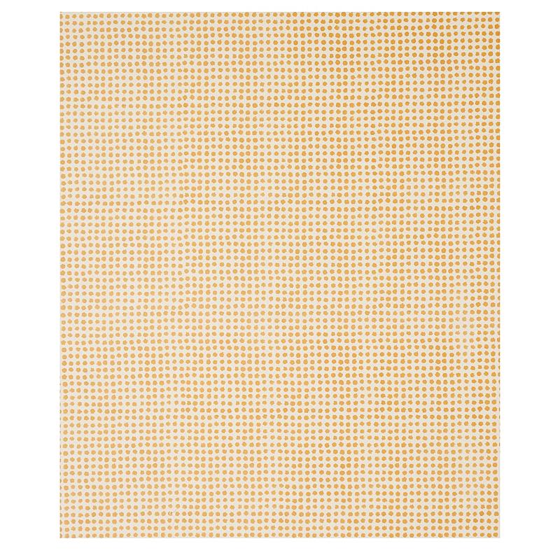 Schumacher Seed Hand Block Print Mustard Fabric