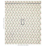 Schumacher Strawberry Hand Block Print Grass Fabric