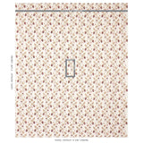 Schumacher Strawberry Hand Block Print Copper Fabric