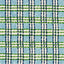 Schumacher Trellis Hand Block Print Sky & Grass Fabric