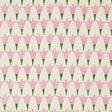 Schumacher Tulip Hand Block Rose & Grass Fabric