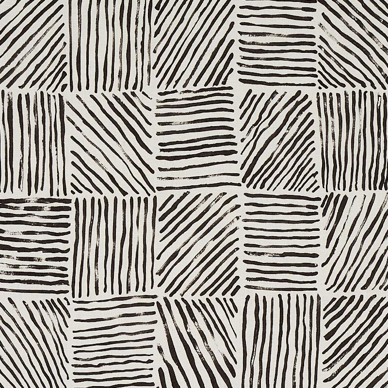 Schumacher Katama Black Fabric