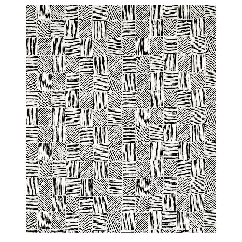 Schumacher Katama Black Fabric