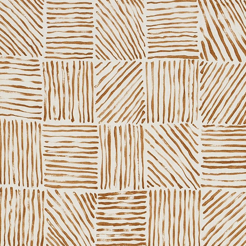 Schumacher Katama Caramel Fabric