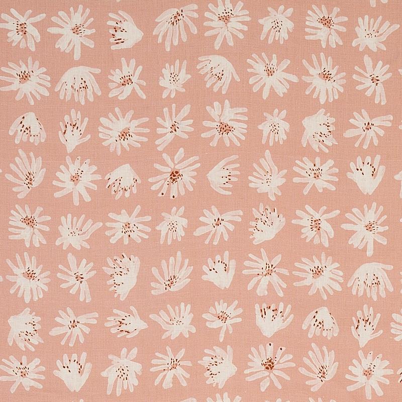 Schumacher Meadow Rock Blush Fabric