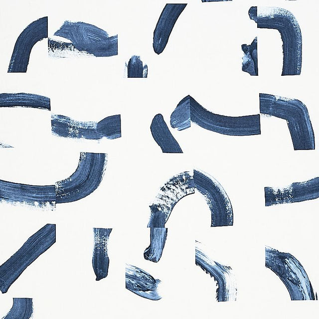 Schumacher Sepiessa Navy Fabric