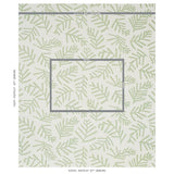 Schumacher Tiah Cove Sage Leaf Fabric