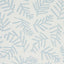 Schumacher Tiah Cove Blue Leaf Fabric