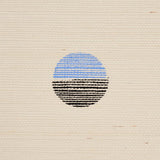 Schumacher Joshua Tree Hand Printed Sisal Multi On Ivory Wallpaper