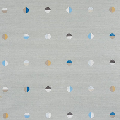 Schumacher Joshua Tree Hand Printed Sisal Mineral Wallpaper