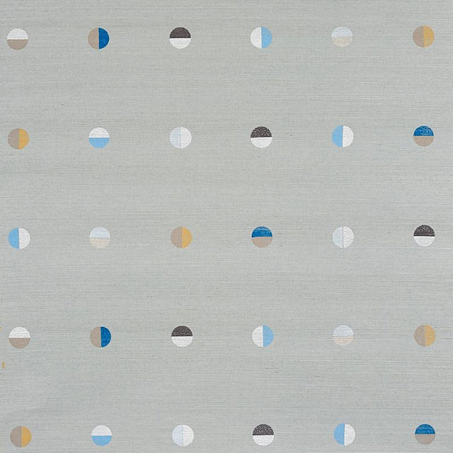 Schumacher Joshua Tree Hand Printed Sisal Mineral Wallpaper