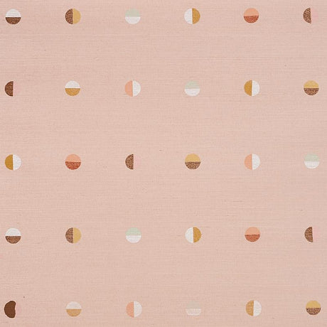 Schumacher Joshua Tree Hand Printed Sisal Petal Wallpaper