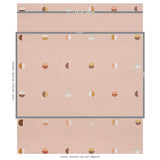 Schumacher Joshua Tree Hand Printed Sisal Petal Wallpaper