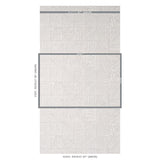 Schumacher Katama Ivory On Stone Wallpaper