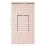 Schumacher Meadow Rock Blush Wallpaper